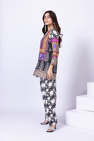 Embroidered | Russian Raw Silk | Shalwar | GBP 7.50