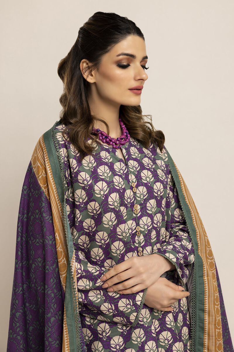 Buy Fabrics 3 Piece | 7.20 GBP | 1001785351 | Khaadi United Kingdom