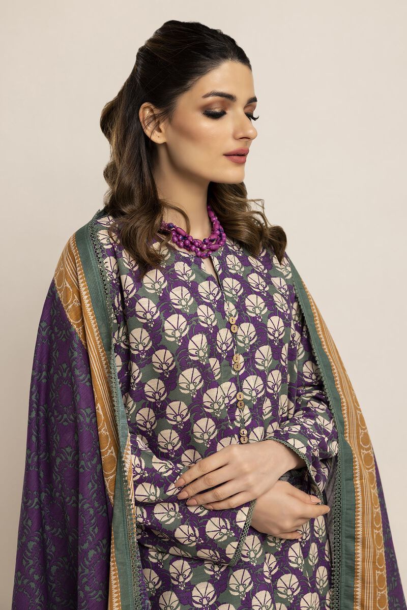 Printed | Light Khaddar | Fabrics 3 Piece | null