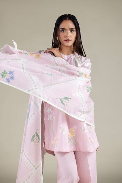 Embroidered | Lawn | Floral Dupatta | GBP 12.00