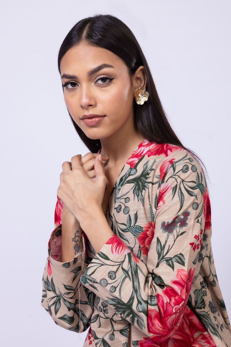 Printed | Khaddar | Kurta | null