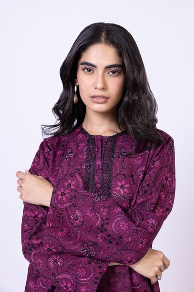 Embroidered | Textured Cotton | Kurta | GBP 25.00