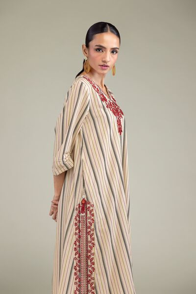 Embroidered | Cambric | V-Neck Cambric Kurta | GBP 30.00