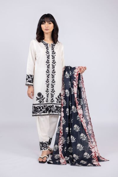 Embroidered | Cambric | Kurta | GBP 25.00
