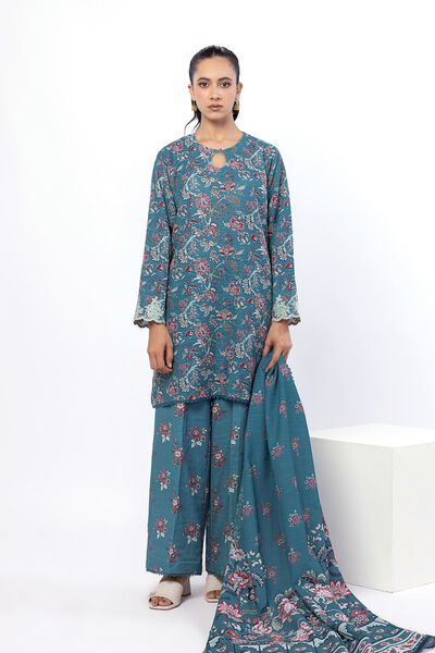 Embroidered | Light Khaddar | Tailored 3 Piece | GBP 22.50