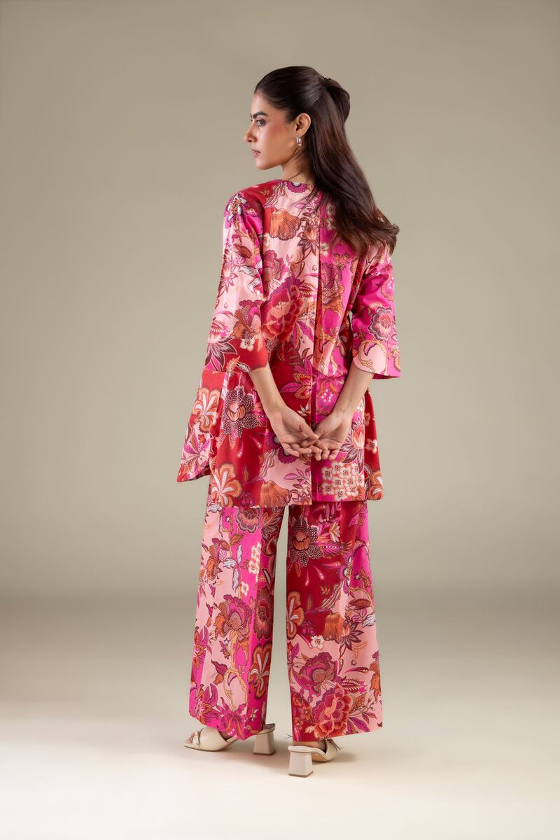 Printed | Cambric | Floral Keyhole Kurta | GBP 20.00