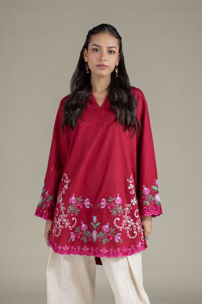 Embroidered | Heavy Textured Cotton | Kurta | GBP 30.00