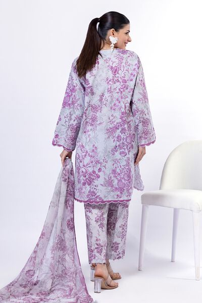 Embroidered | Cambric | Fabrics 3 Piece | GBP 22.50