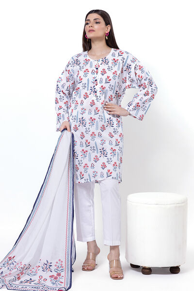 Printed | Lawn | Fabrics 2 Piece | Top and Dupatta | GBP 7.50