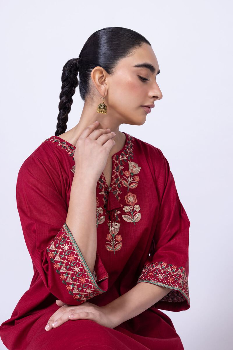 Embroidered | Crosshatch | Kurta | null