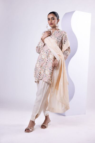 Dyed | Russian Raw Silk | Shalwar | GBP 16.00