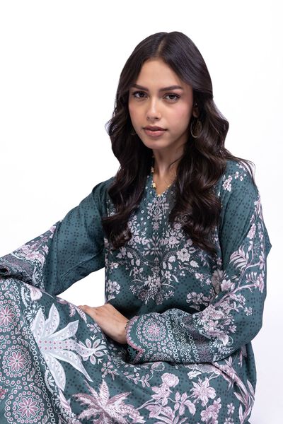 Embroidered | Satin | Kurta | GBP 12.50