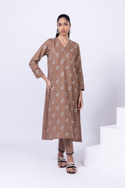 Embroidered | Crosshatch Poplin | Kurta | GBP 17.50