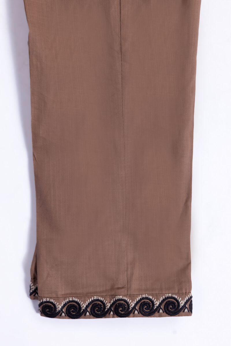 Embroidered | Crosshatch Poplin | Pants | GBP 8.00