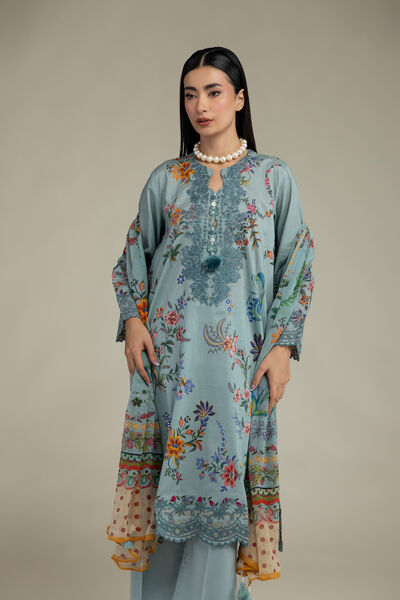 Embroidered | Cambric | Tailored 3 Piece | GBP 70.00