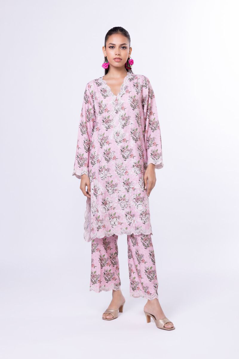 Embroidered | Viscose Oak Silk | Pants | GBP 6.00