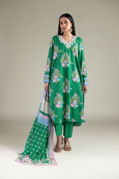 Embroidered | Lawn | Fabrics 3 Piece | GBP 30.00