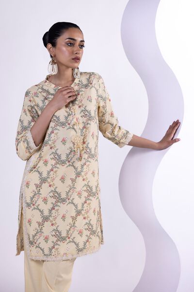 Embroidered | Russian Raw Silk | Kurta | GBP 15.00