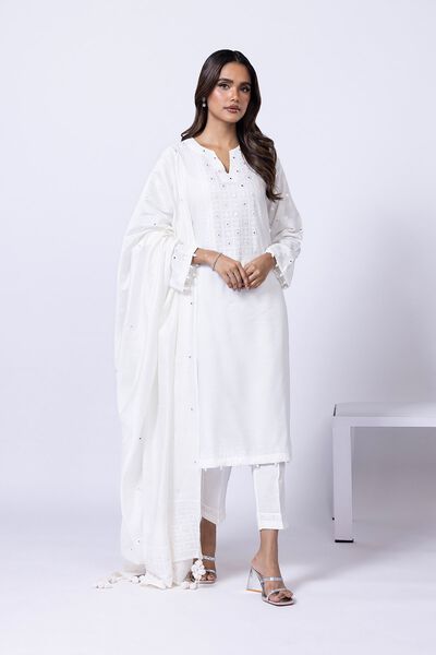 Embroidered | Raw Silk | Kurta | GBP 19.50