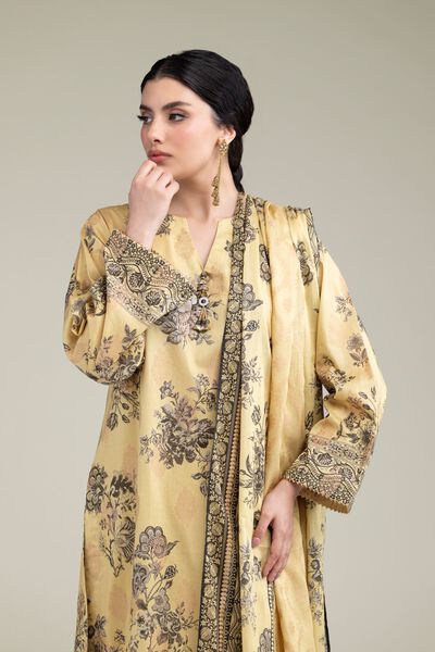 Printed | Jacquard | Fabrics 3 Piece | GBP 45.00