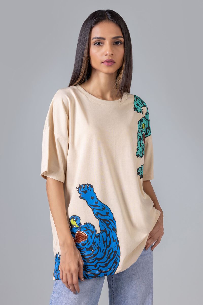 Embroidered | Cotton Jersey | T-shirt | null