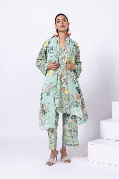 Embroidered | Thai Silk | Pants | GBP 25.00