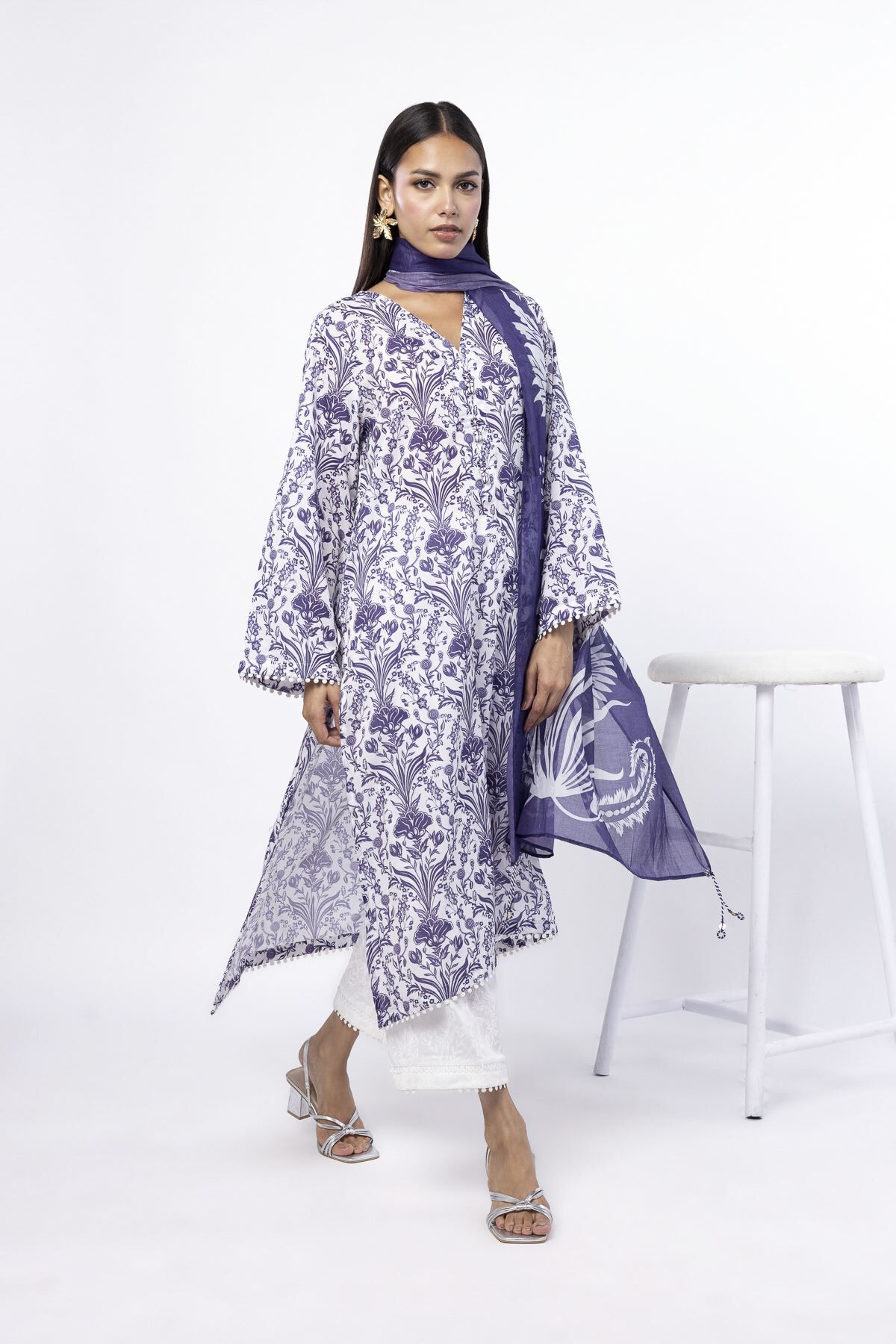Buy Tailored 3 Piece | 0.0 N/A | SS2512AST-VG_MULTI | Khaadi