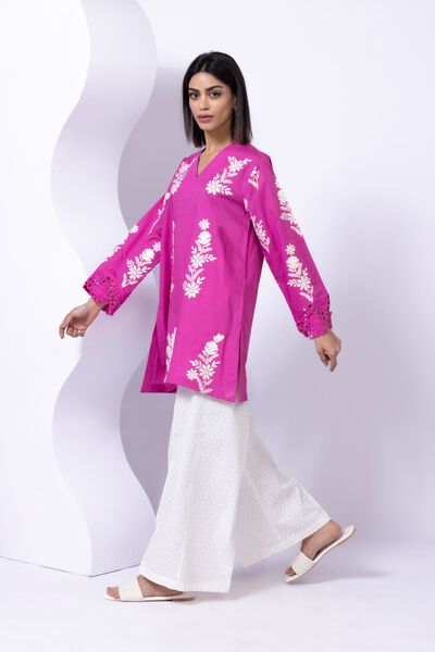 Printed | Crosshatch Poplin | Pants | GBP 4.50