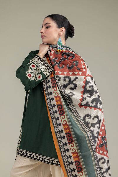 Embroidered | Polyester Silk | Silk Dupatta | GBP 20.00
