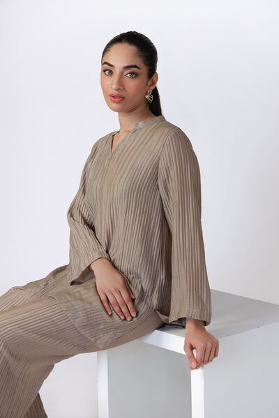 Dyed | Ripple Crinkle | Kurta | GBP 20.00