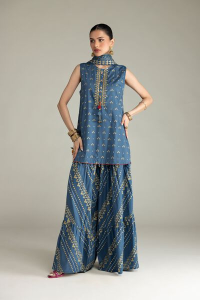 Embroidered | Cambric | 2 Piece Co-ord Set | Top and Bottom | GBP 80.00
