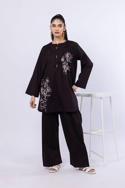 Dyed | Crosshatch Poplin | Pants | GBP 12.00