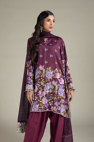 Embroidered | Raw Silk | Silk 2-Piece Tailored | GBP 70.00