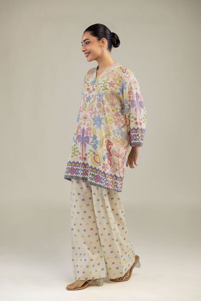 Printed | Textured Weave | Printed Shalwar | GBP 25.00