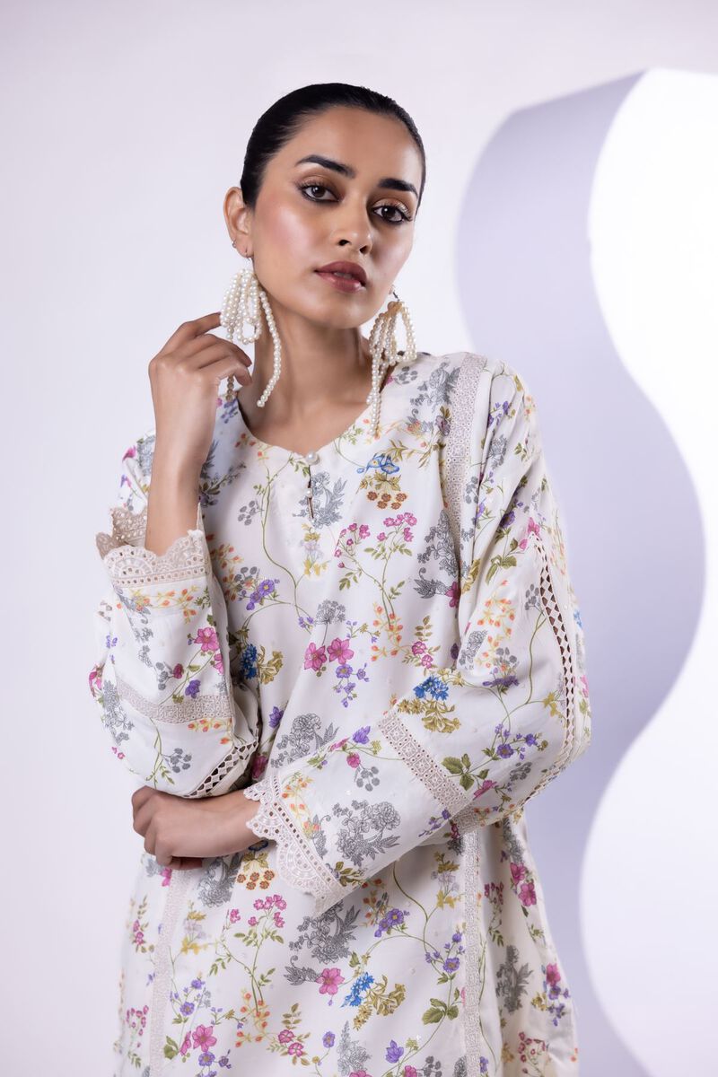 Embroidered | Russian Raw Silk | Kurta | GBP 50.00