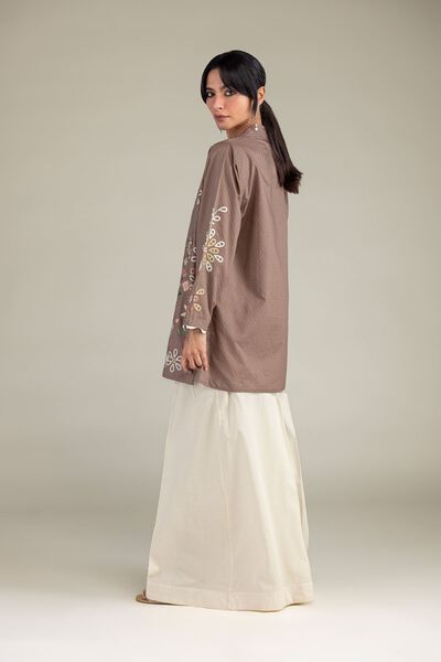 Embroidered | Cotton Dobby | Cotton Solid Pants | GBP 25.00