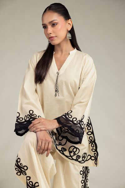 Embroidered | Cotton Dobby | Cotton Dobby Kurta | GBP 20.00