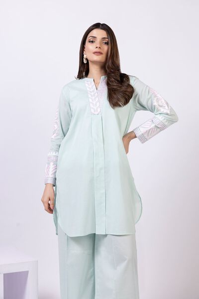 Embroidered | Cambric | Kurta | GBP 25.00