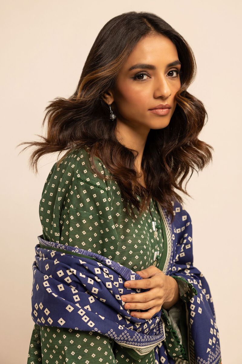 Printed | Light Khaddar | Fabrics 3 Piece | null