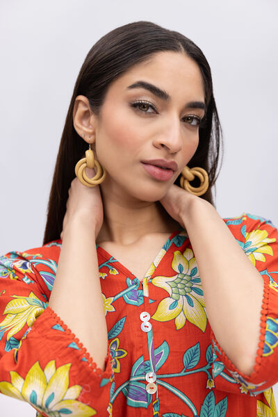 Printed | Crosshatch Poplin | Kurta | GBP 10.00