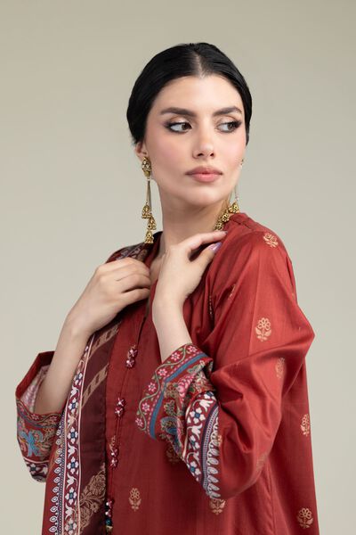 Printed | Jacquard | Fabrics 3 Piece | GBP 45.00