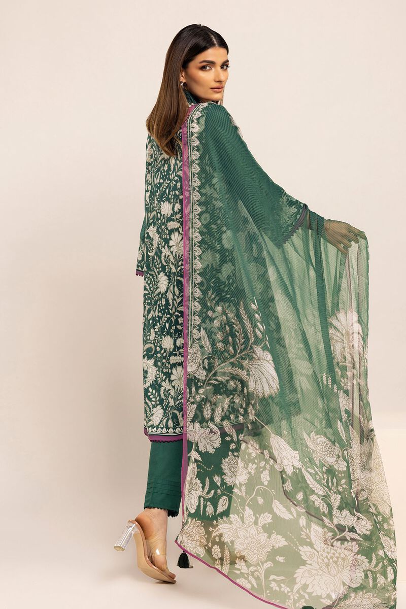 Printed | Cambric | Fabrics 3 Piece | null