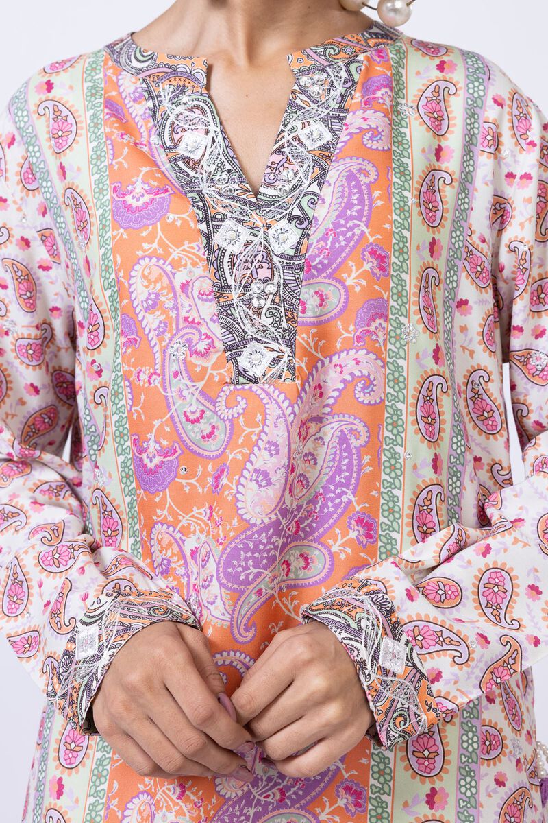Embroidered | Viscose Oak Silk | Kurta | GBP 20.00