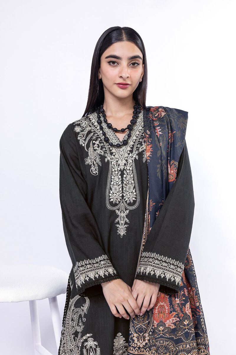Embroidered | Khaddar | Fabrics 3 Piece | null