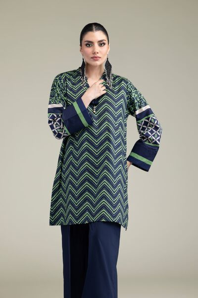 Printed | Cambric | Short Cambric Kurta | GBP 20.00