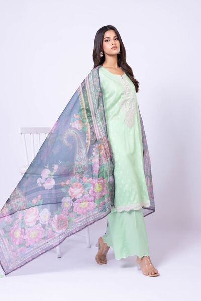 Printed | Polyester Net | Dupatta | GBP 6.00