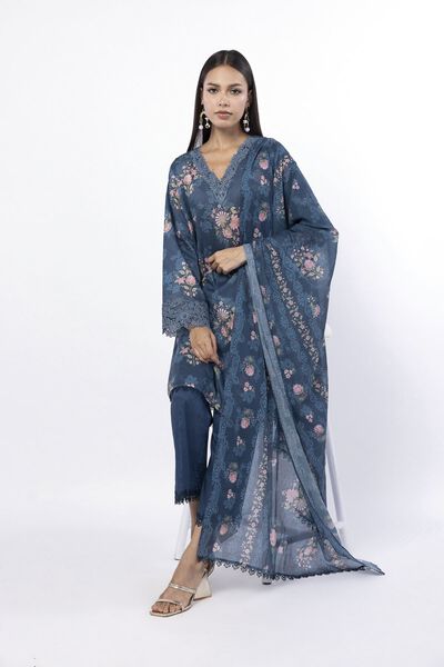 Embroidered | Lawn | Fabrics 3 Piece | GBP 12.00