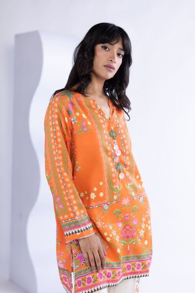 Printed | Thai Silk | Kurta | GBP 40.00