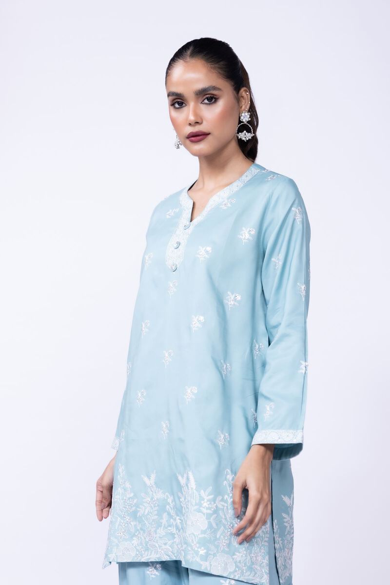 Embroidered | Russian Raw Silk | Kurta | null