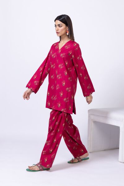 Printed | Crosshatch Poplin | Pants | GBP 8.50
